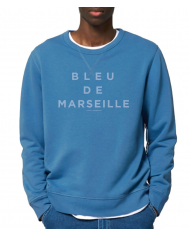 Sweatshirt "Bleu de Marseille"unisexe