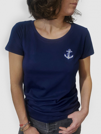 T-shirt Ancre navy