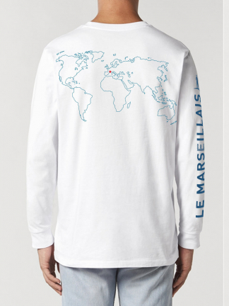 Tee-shirt manches longues Continents