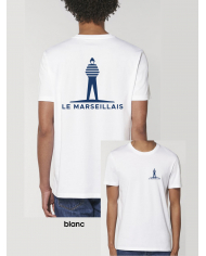 T-shirt "Logo dos" BLANC