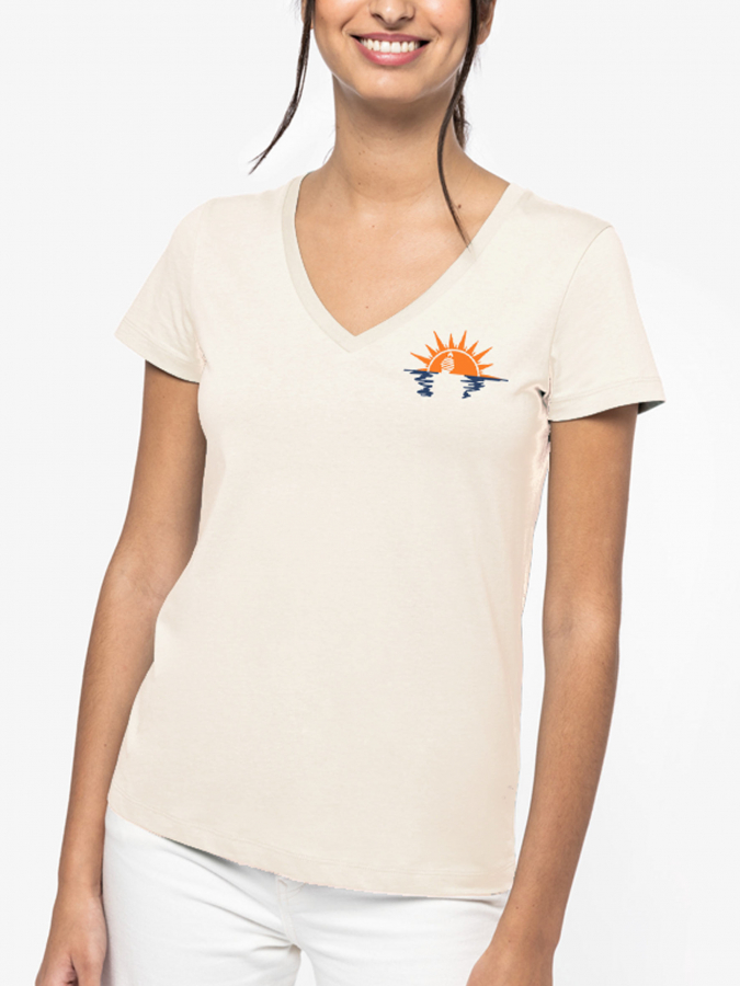 T-shirt Sunset femme