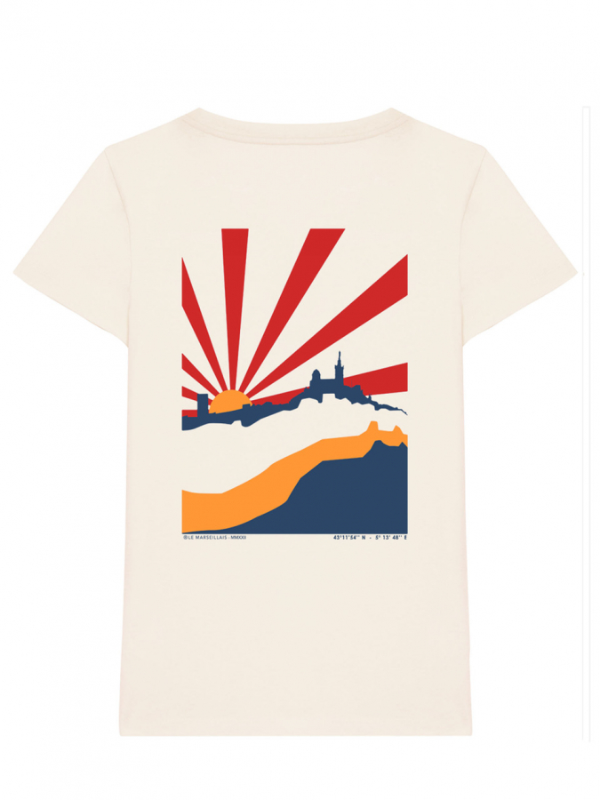 T-shirt Sunset femme