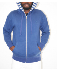Sweatshirt zippé capuche "Niolon"