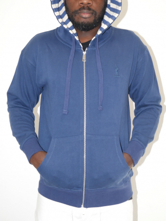 Sweatshirt zippé capuche "Niolon"