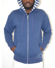 Sweatshirt zippé capuche "Niolon"