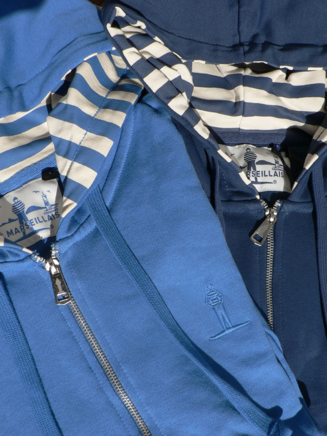 Sweatshirt zippé capuche "Niolon"