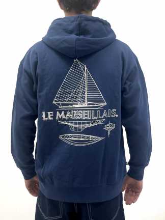 Sweatshirt col rond "Liouquet Ancre"