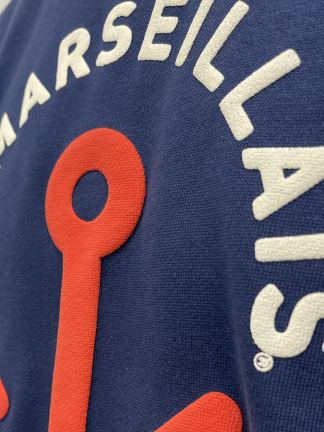 Sweatshirt col rond "Liouquet Ancre"