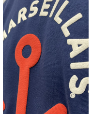 Sweatshirt col rond "Liouquet Ancre"