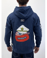 Sweatshirt zippé capuche "Niolon Course au large"