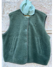 Gilet Sherpa femme