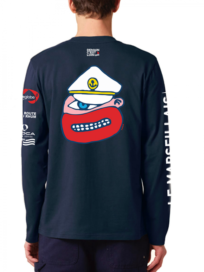 Tee-shirt manches longues Course au Large