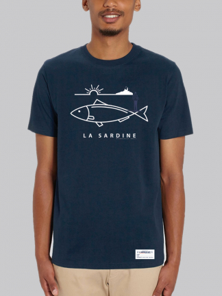 T-shirt Ligne Navy