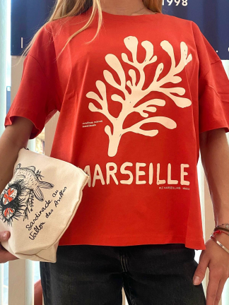 T-shirt Corail Paprika