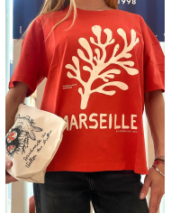 T-shirt Corail Paprika