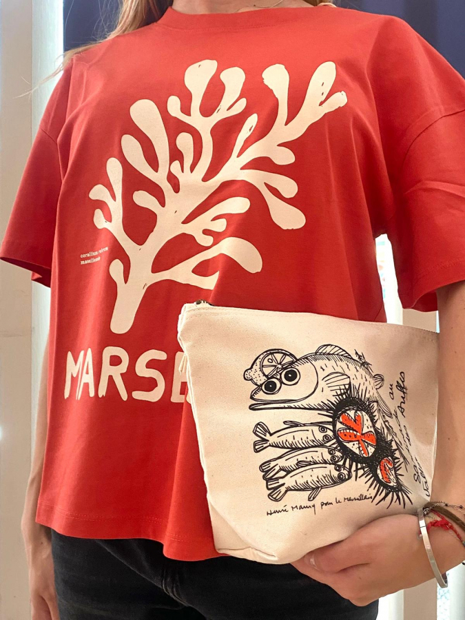 T-shirt Corail Paprika