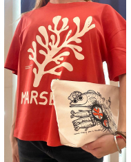T-shirt Corail Paprika