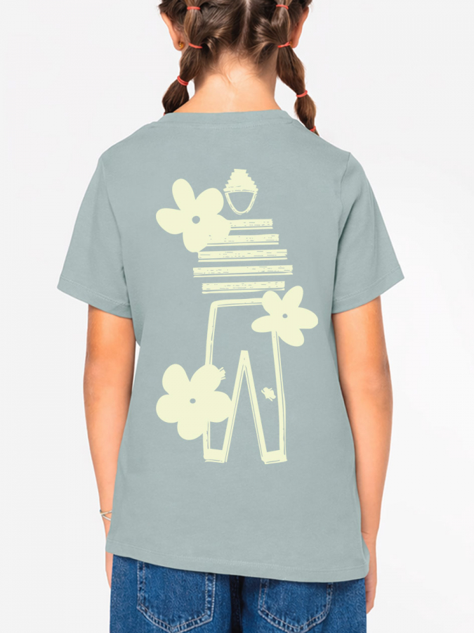T-shirt "Fleurs " enfant