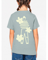 T-shirt "Fleurs " enfant