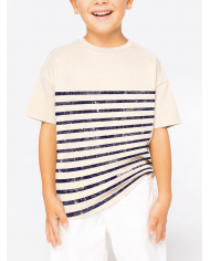 T-shirt à rayures enfant