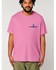 T-shirt "13 Pinceau" rose délavé