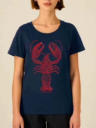 T-shirt Homard femme